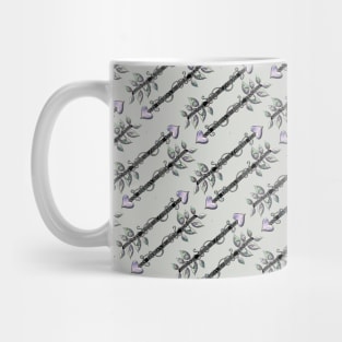 Tribal arrow grey Mug